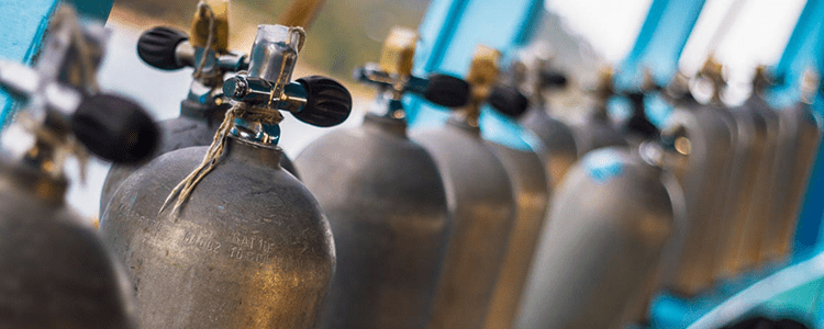Газовые баллоны в Таганской